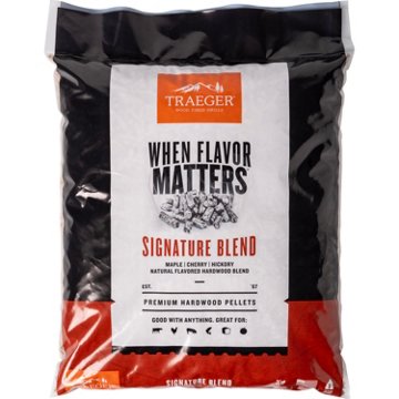 Traeger Signature Maple & Cherry Hardwood Pellets, 18 lb