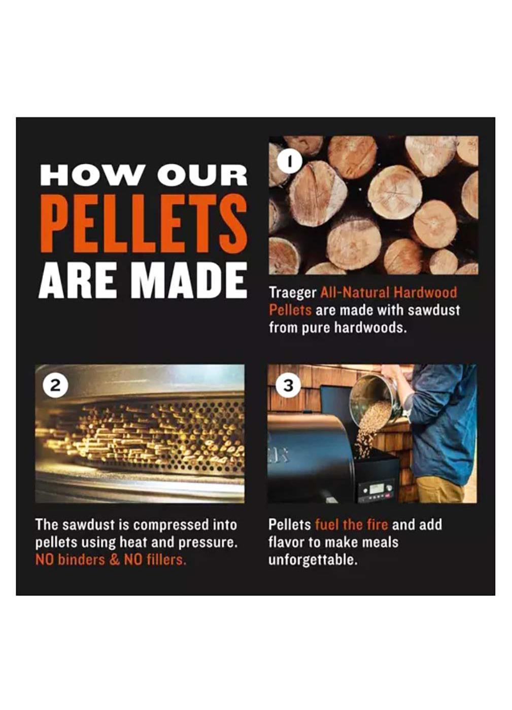 Traeger Signature Maple & Cherry Hardwood Pellets - Shop Charcoal, wood ...