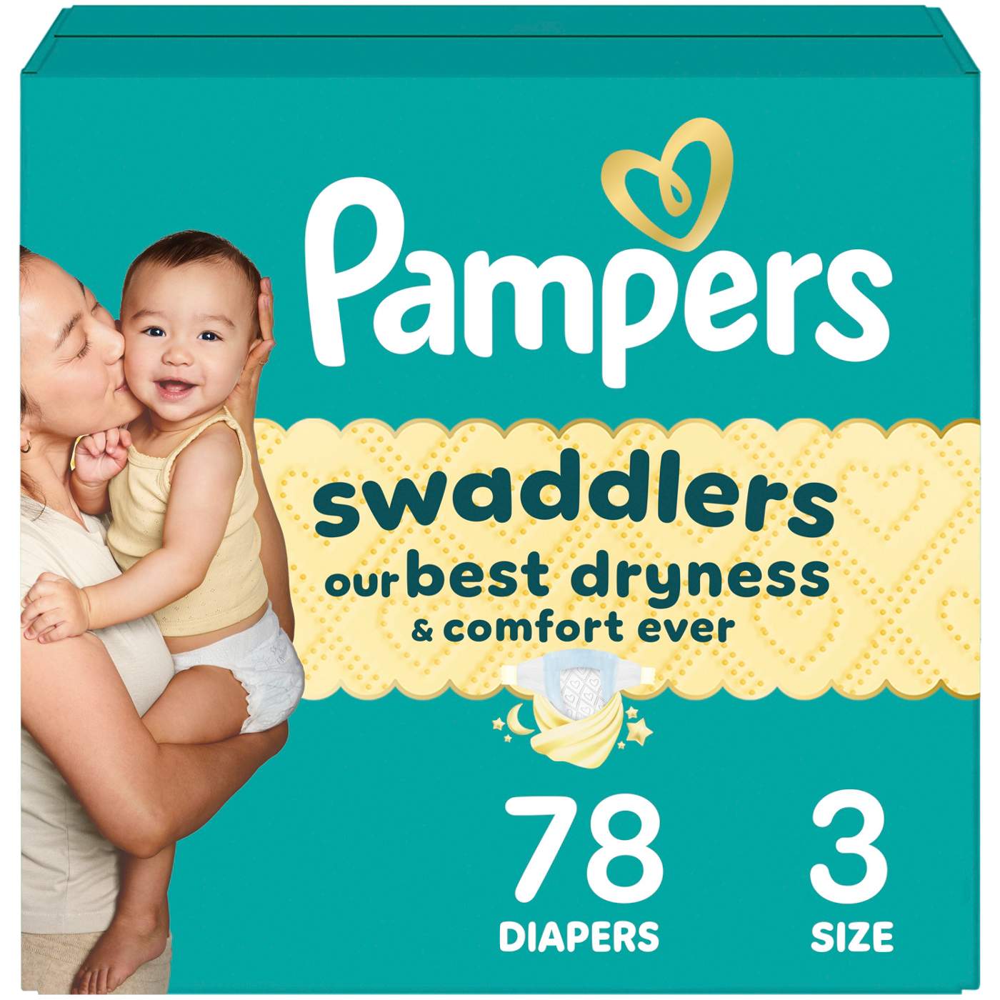 Pampers Swaddlers Baby Diapers - Size 3; image 1 of 10