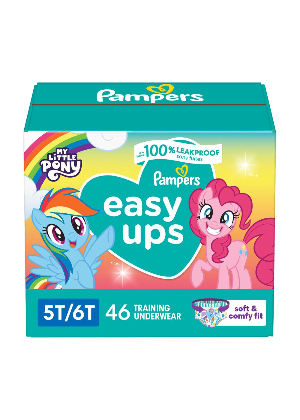 Pampers Easy Ups Girls Training Underwear - 5T - 6T - Shop