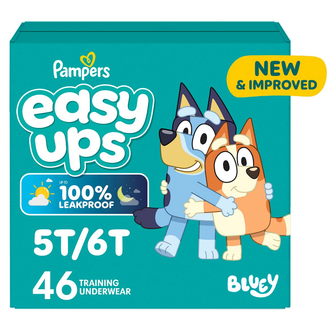 Pampers Easy Ups Bluey Training Underwear - Size 7 (5T-6T); image 1 of 10
