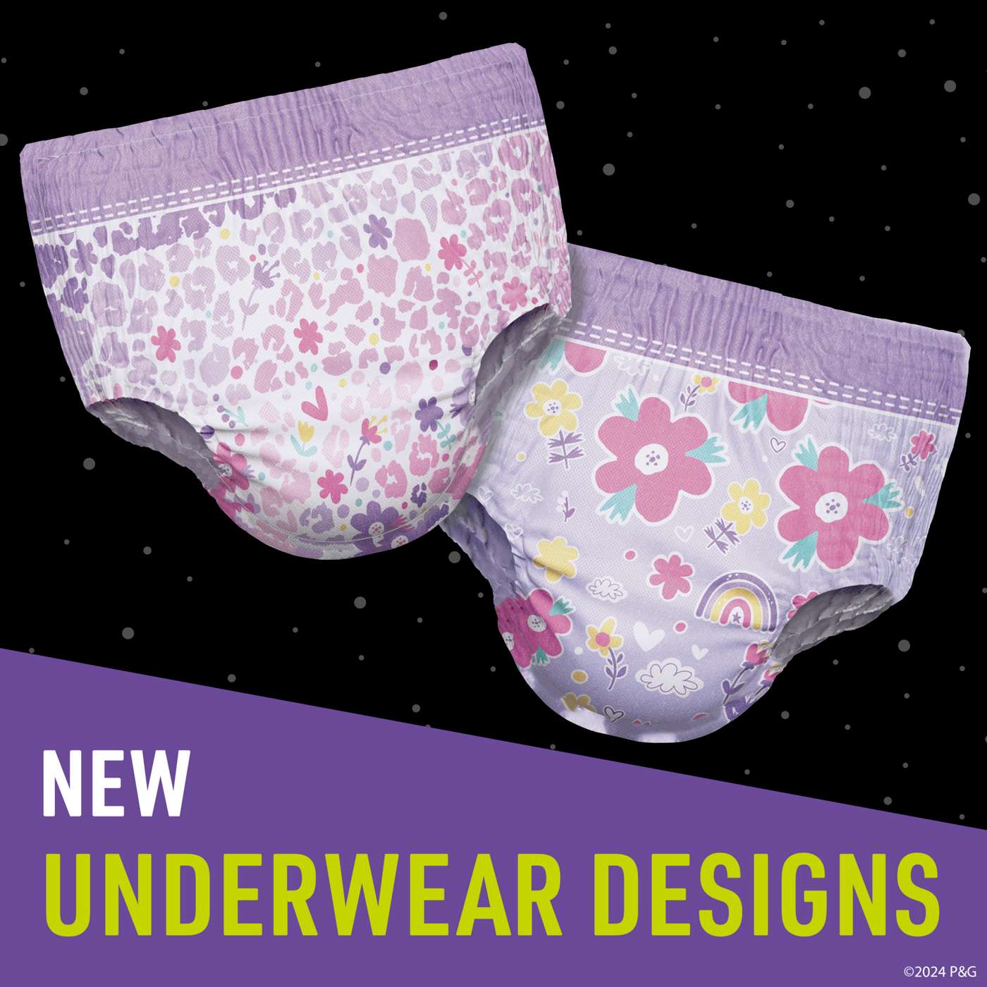 Ninjamas Nighttime Girls Underwear - S/M; image 3 of 9