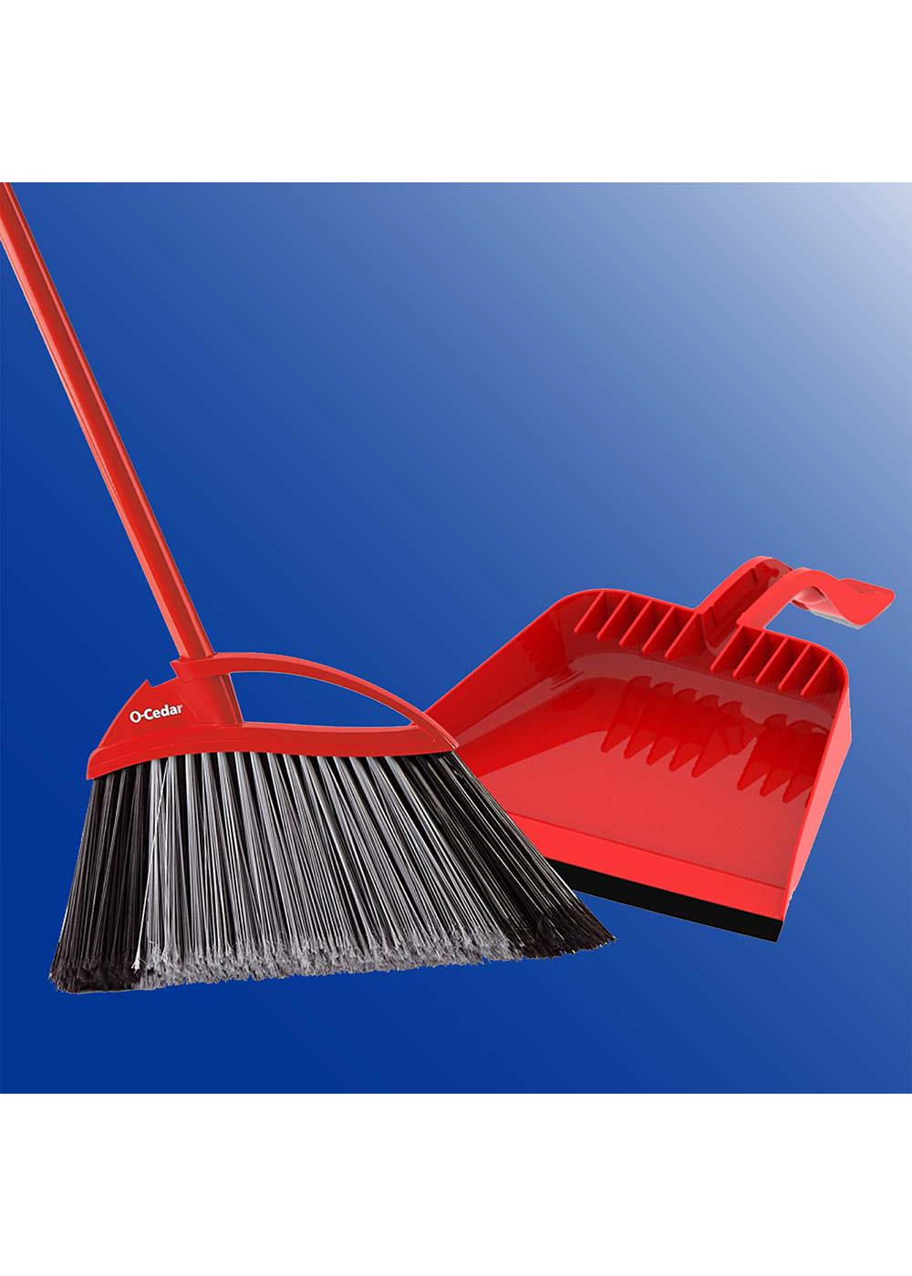 O-Cedar PowerCorner Pet Pro Broom with Step-On Dust Pan; image 2 of 9