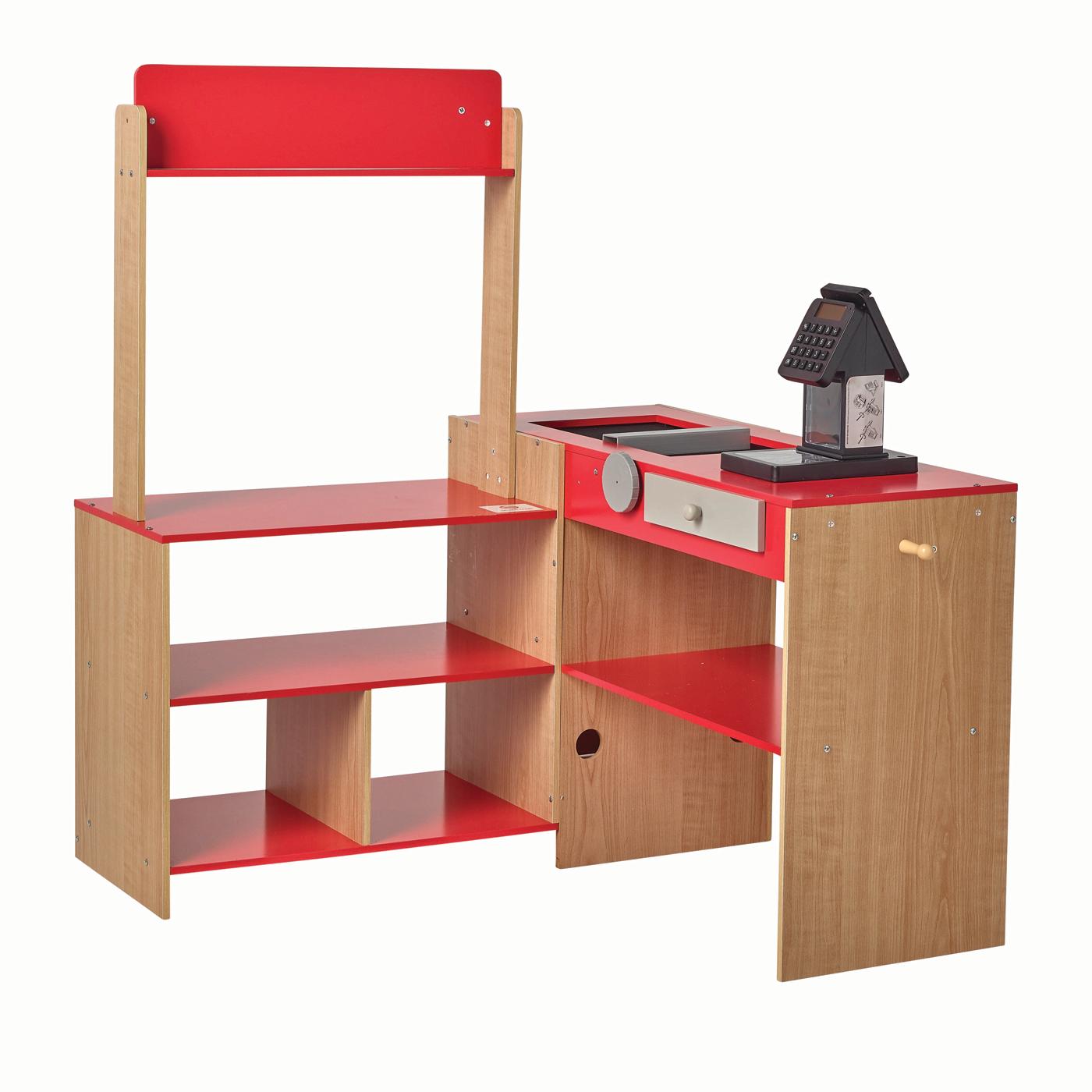 H-E-B Beyond Imagination! Wooden Grocery Checkout Stand; image 6 of 8