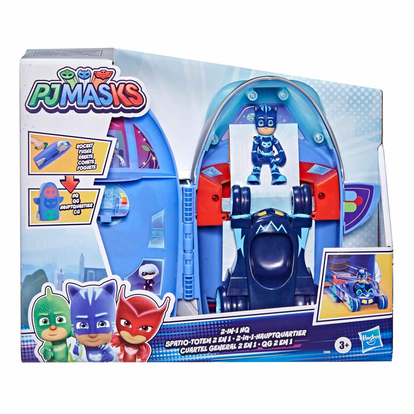 PJ Masks 2-in-1 HQ Playset; image 1 of 3