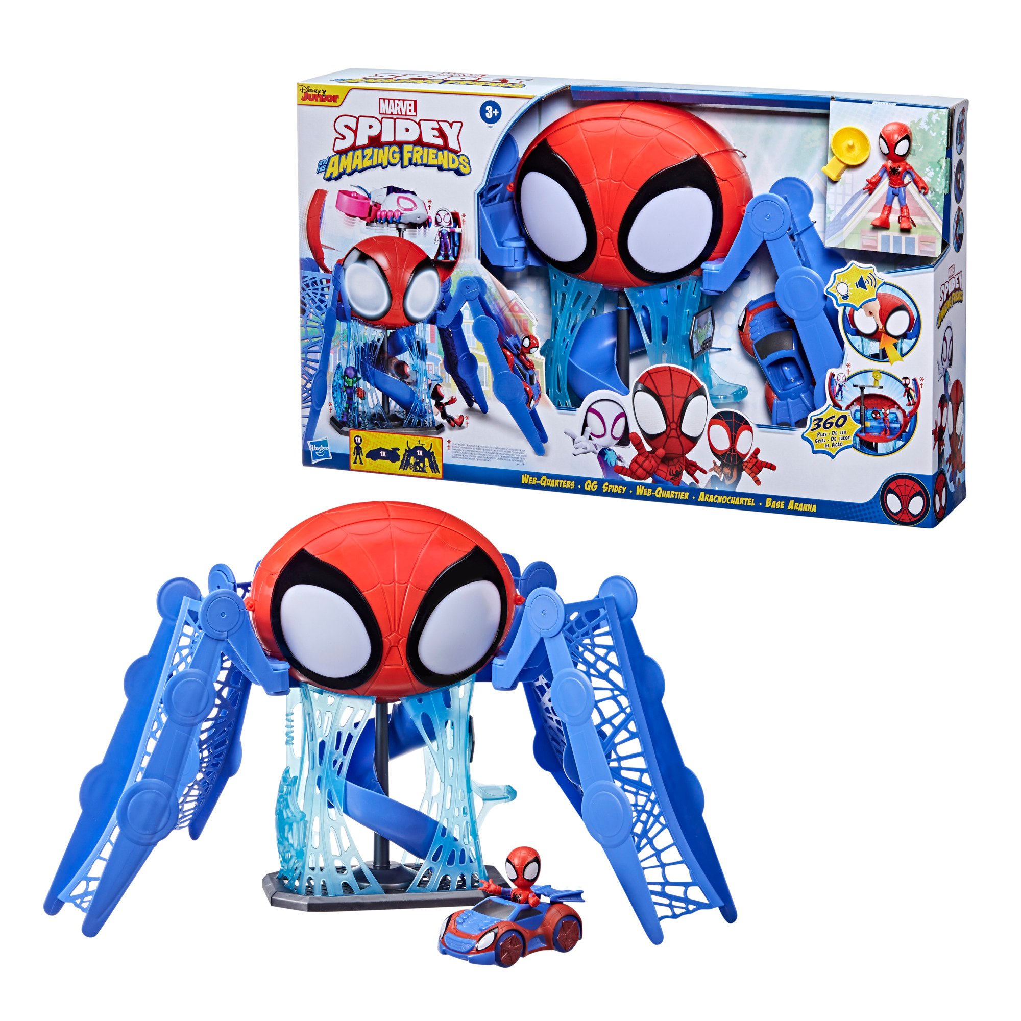 Marvel Spidey and His Amazing Friends, collection de figurines Web