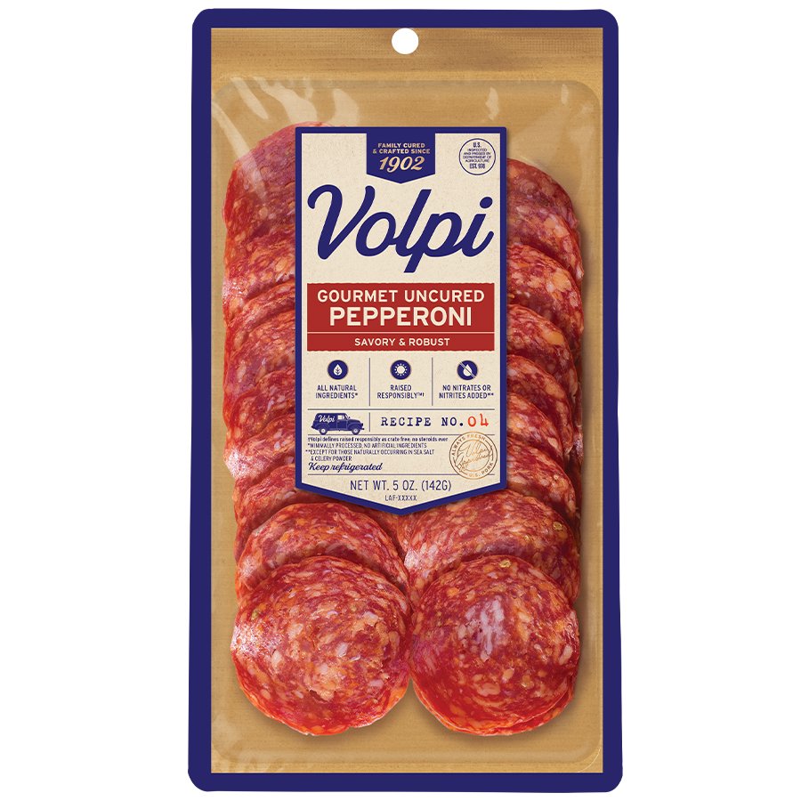 Volpi Gourmet Pepperoni, 5 oz