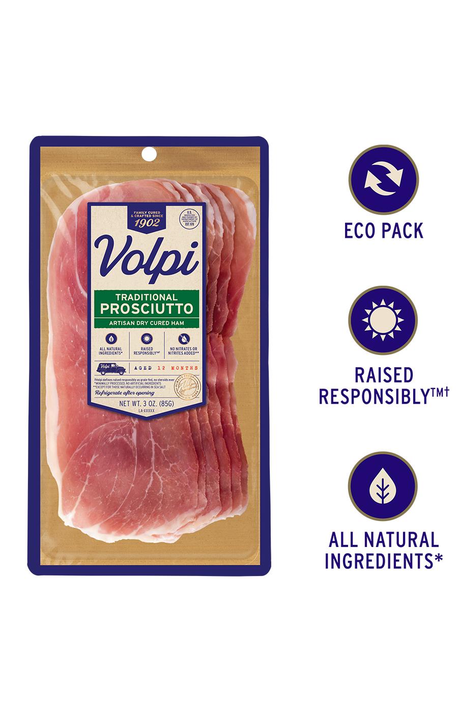 Volpi Sliced Traditional Prosciutto; image 3 of 4