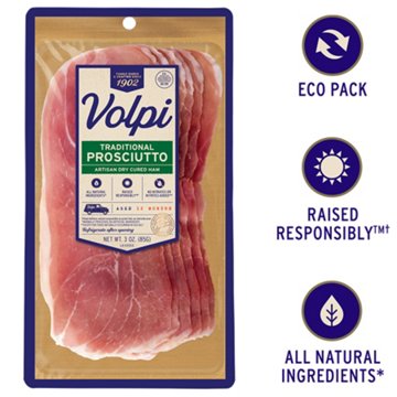 Volpi Sliced Traditional Prosciutto