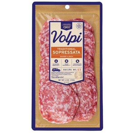 Volpi Sopressata, 4 oz | Central Market - Really Into Food