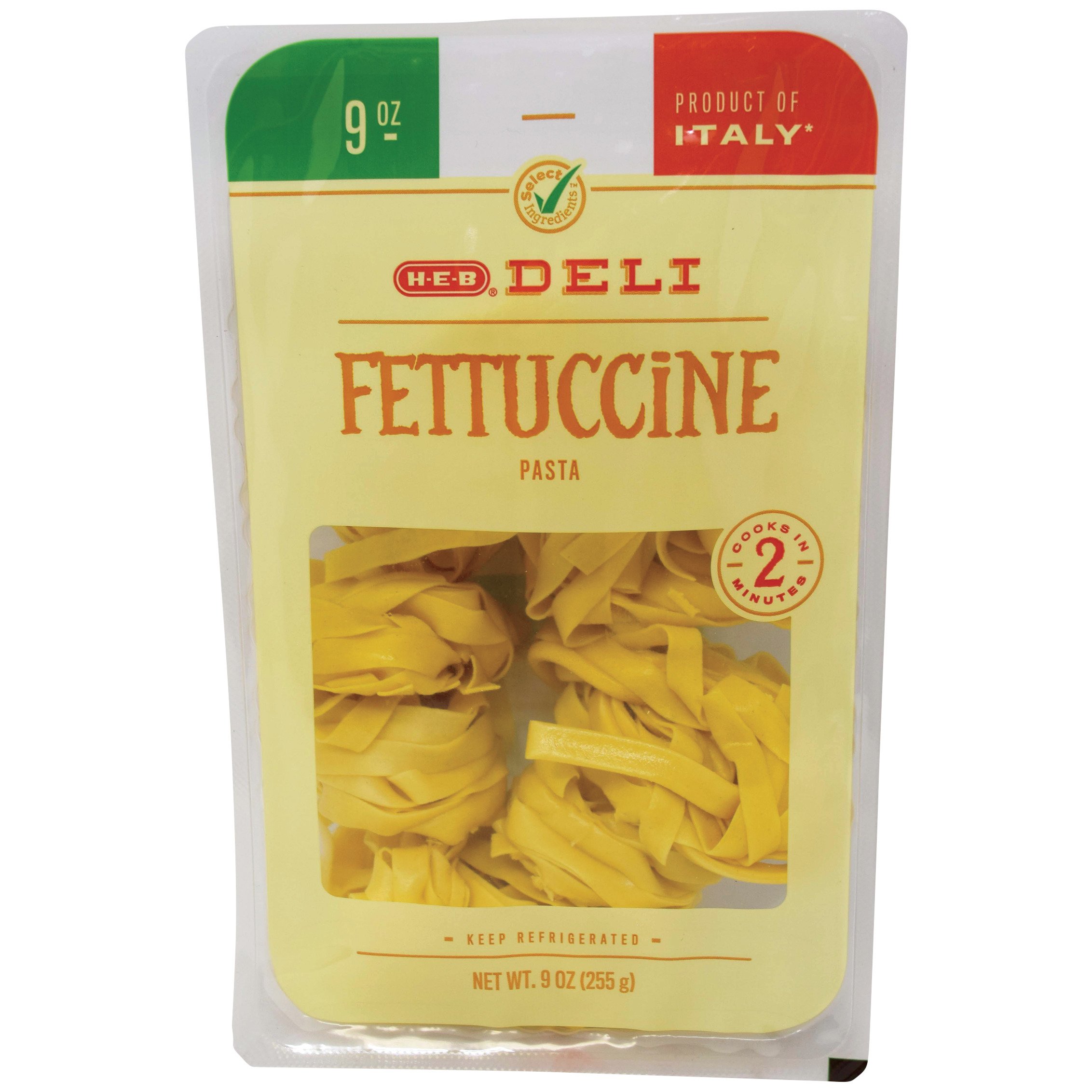 HEB Deli Fettuccine Pasta Shop Ready Meals & Snacks at HEB
