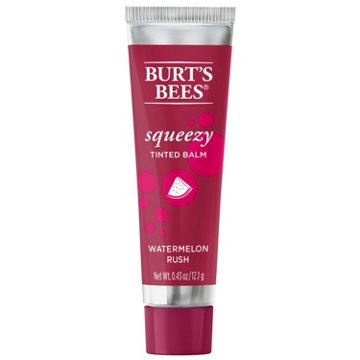 Burt's Bees Squeezy Tinted Lip Balm - Watermelon Rush, 0.43 oz
