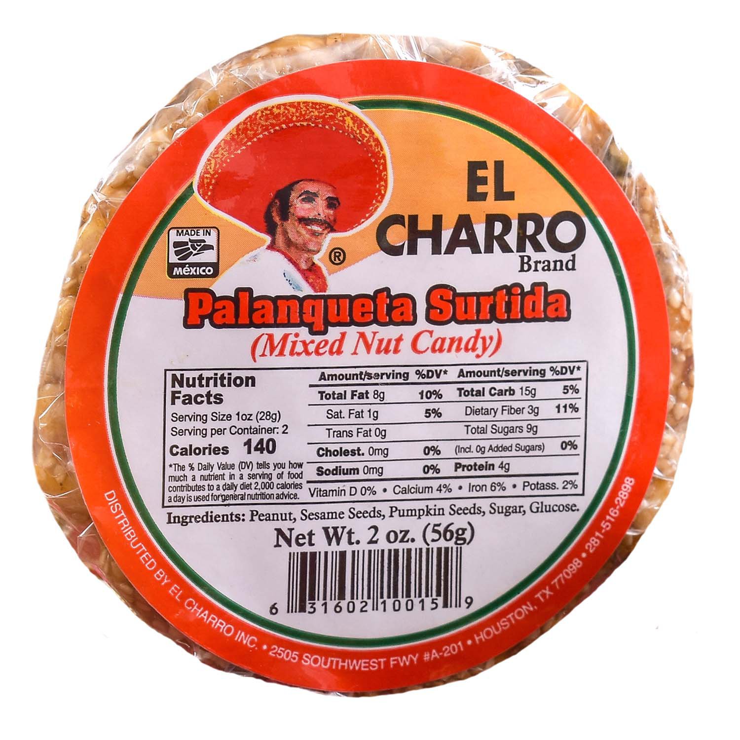 El Charro Palanqueta Surtida Mixed Nut Candy Shop Candy at HEB
