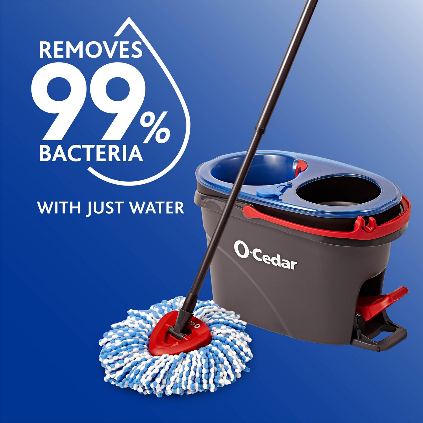 O-Cedar EasyWring RinseClean Spin Mop & Bucket System; image 8 of 8
