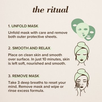 Burt's Bees Detoxifying Biocellulose Gel Mask - Charcoal & Green Tea, 1 ct