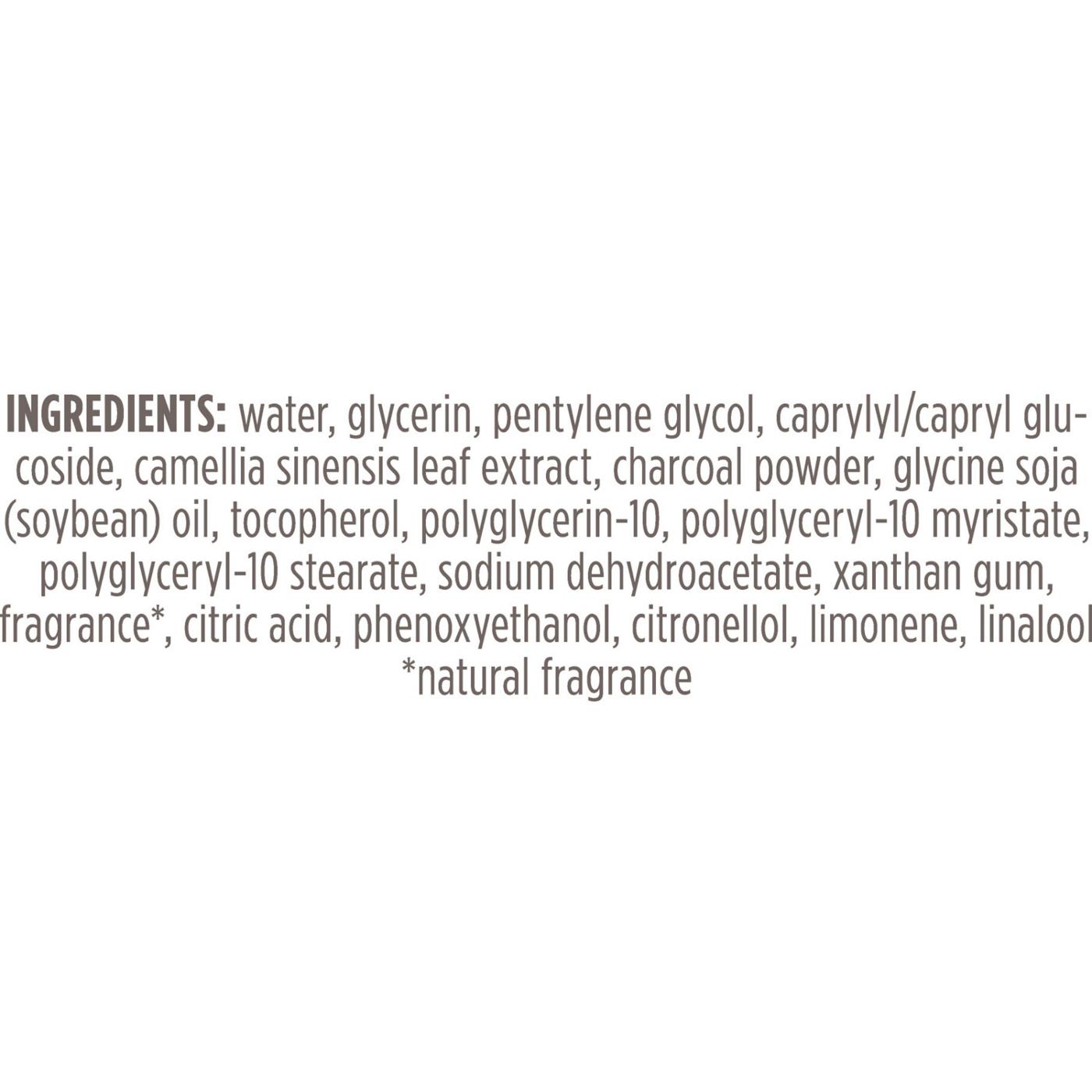 Burt's Bees Detoxifying Biocellulose Gel Mask - Charcoal & Green Tea; image 5 of 5