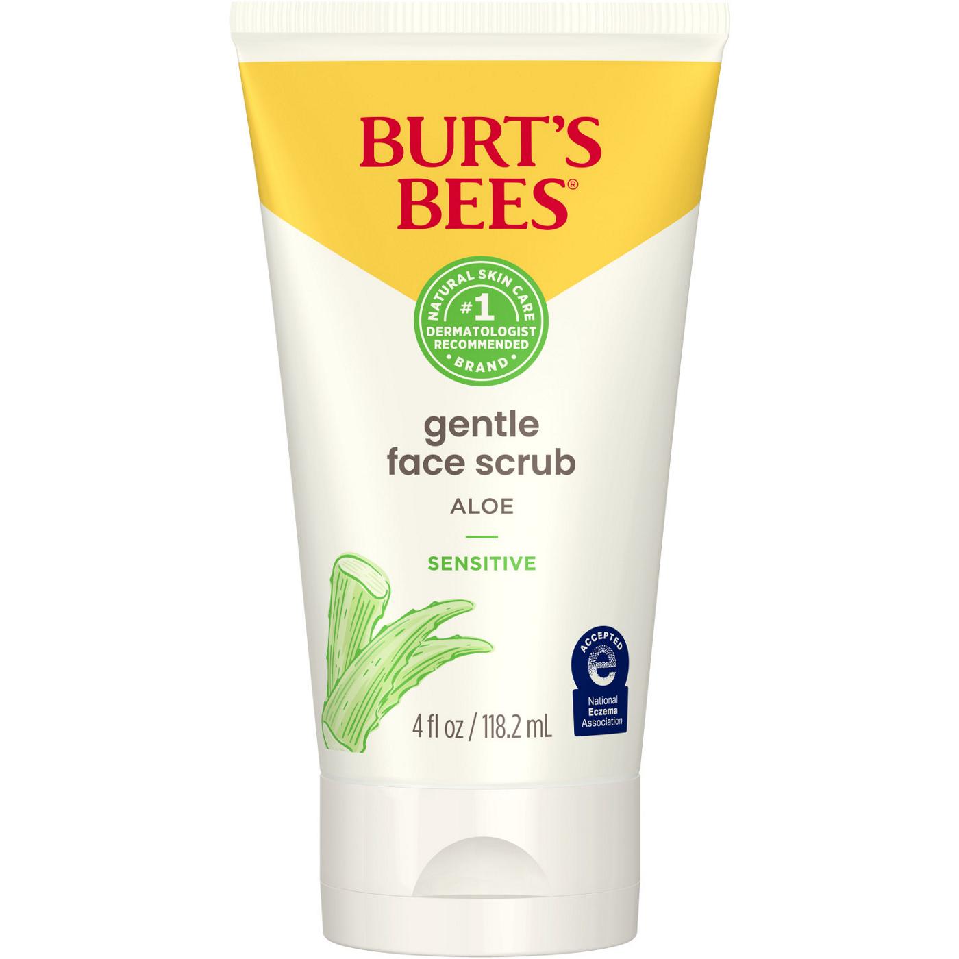 Burt's Bees Sensitive Solutions Gentle Face Scrub with Aloe; image 1 of 4