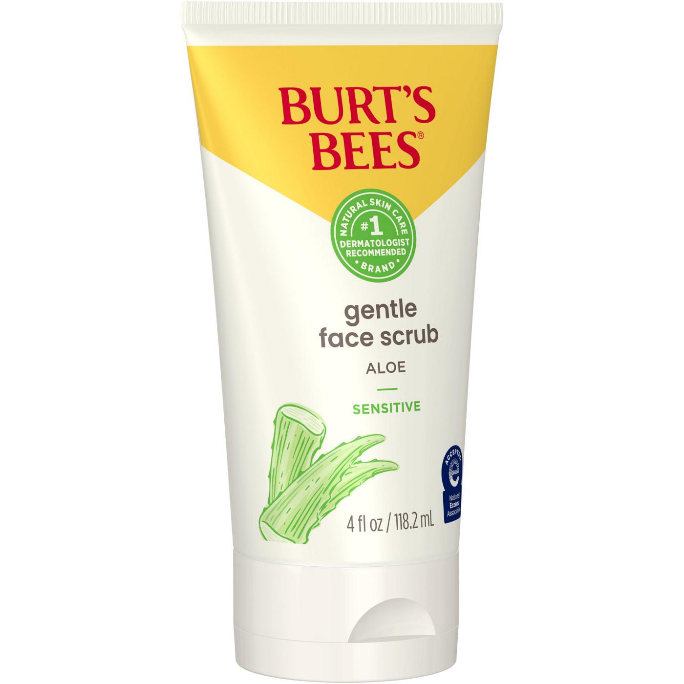 Burt's Bees Sensitive Solutions Gentle Face Scrub with Aloe; image 2 of 4