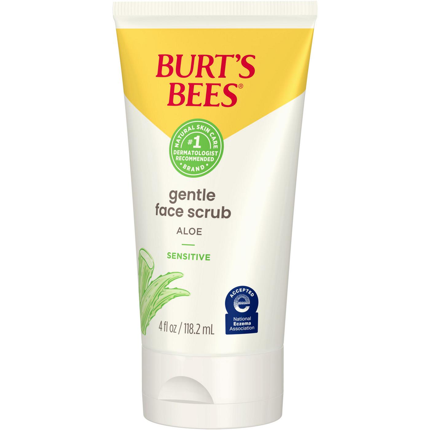 Burt's Bees Sensitive Solutions Gentle Face Scrub with Aloe; image 3 of 4