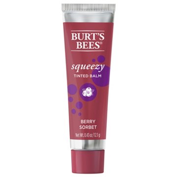 Burt's Bees Squeezy Tinted Lip Balm - Berry Sorbet, 0.43 oz