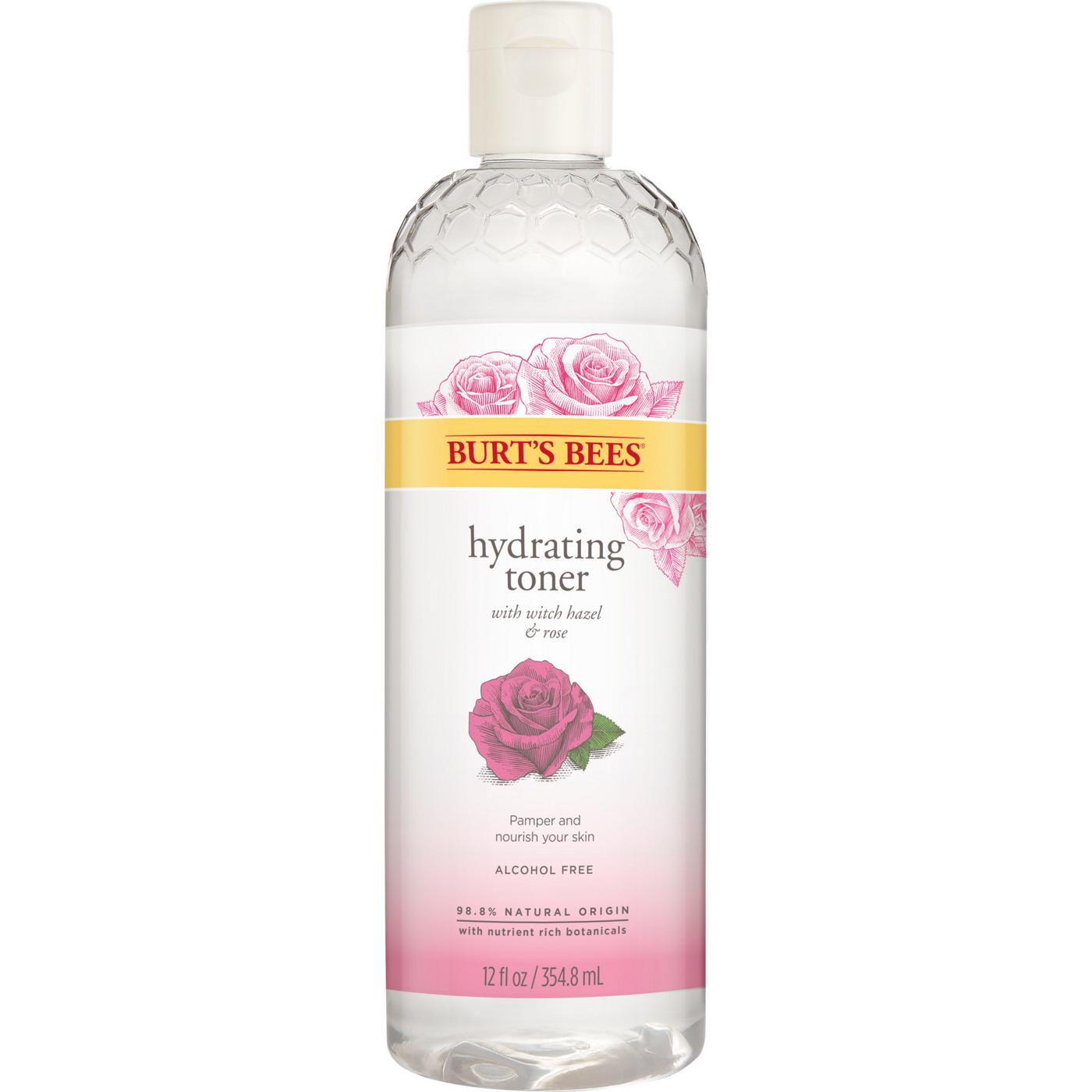 Burt's Bees Calming Toner with Witch Hazel & Rose - Fresh Floral; image 1 of 6