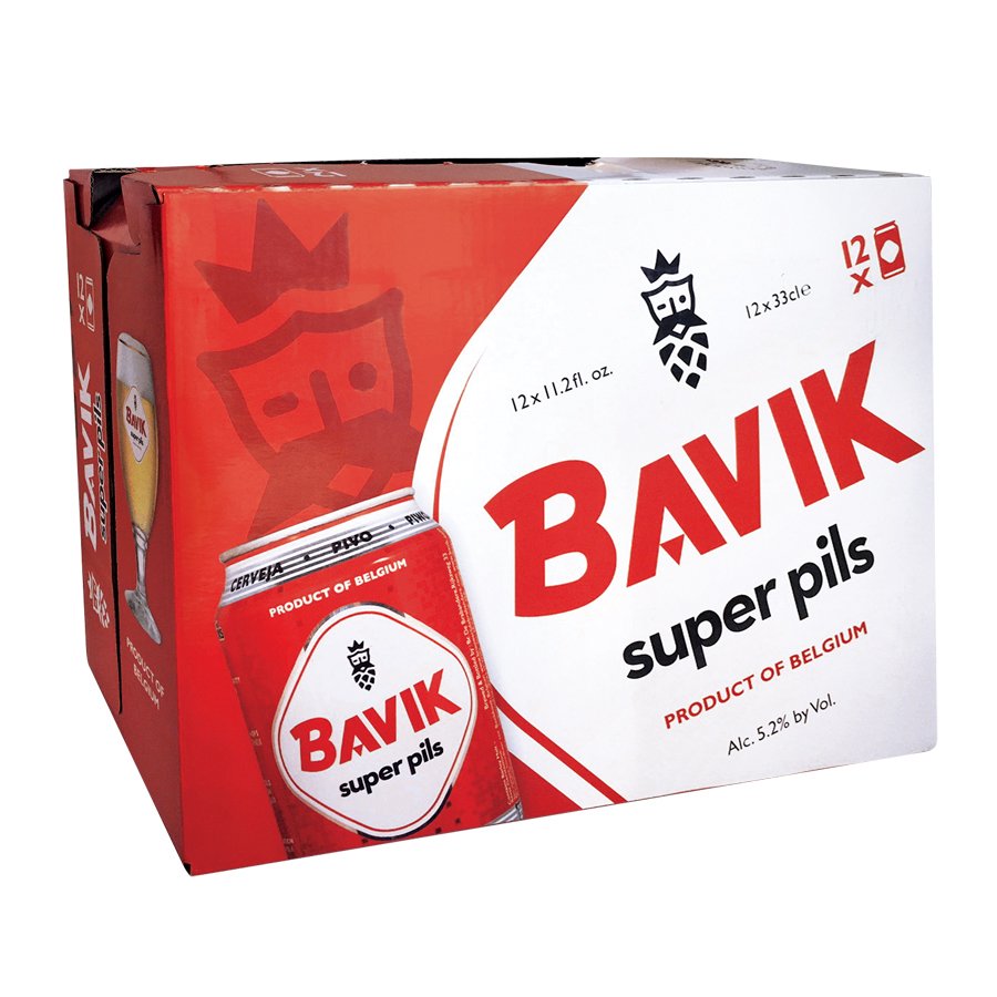 Bavik Super Pils Beer 11.2 oz Cans - Shop Beer at H-E-B