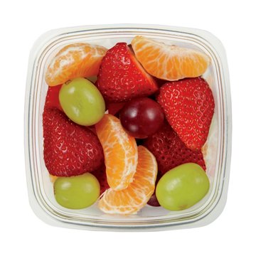 H-E-B Fresh Mandarin Oranges, Strawberries & Grapes - Small, Avg. 0.88 lb