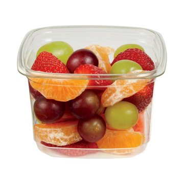 H-E-B Fresh Mandarin Oranges, Strawberries & Grapes - Small, Avg. 0.88 lb