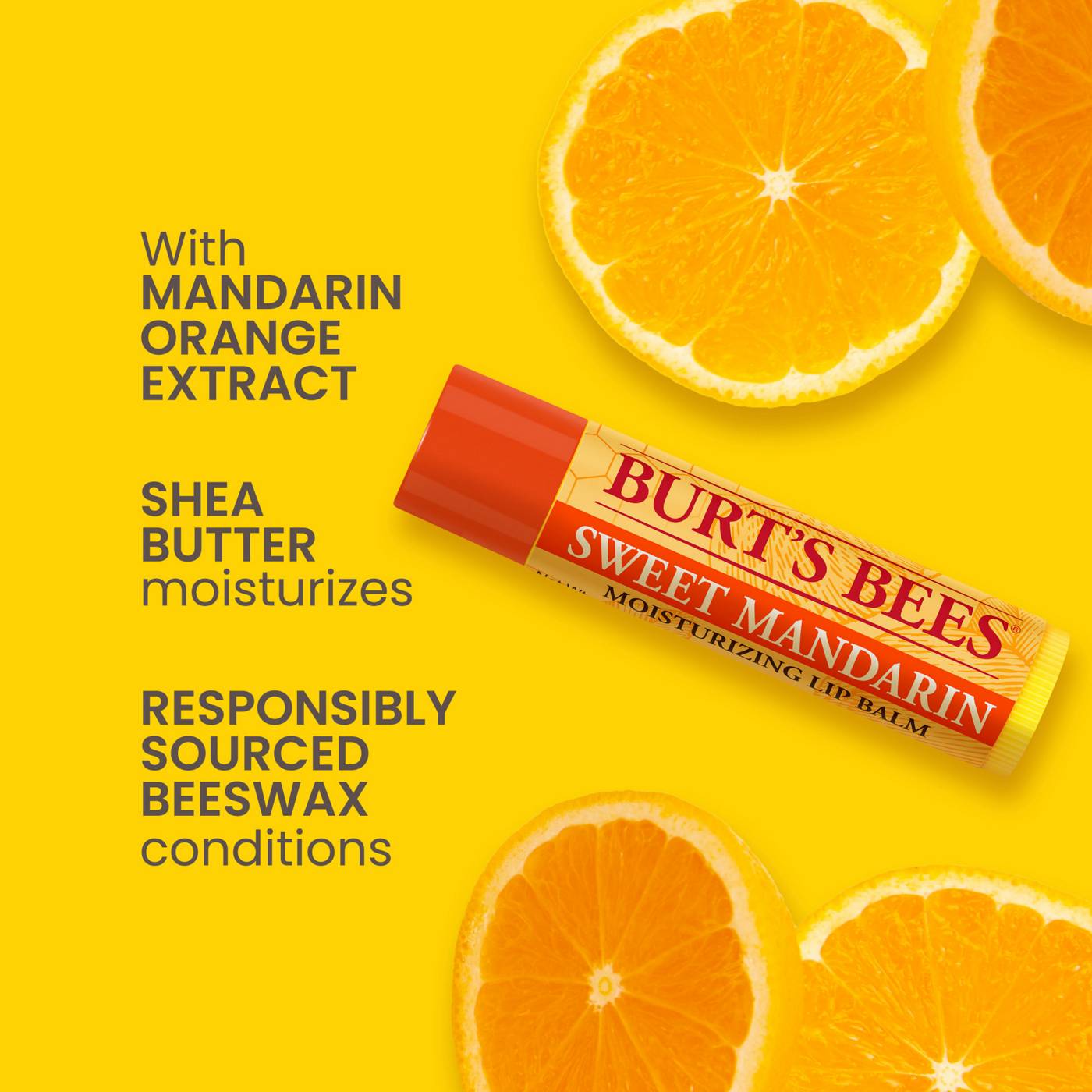 Burt's Bees 100% Natural Moisturizing Lip Balm - Freshly Picked; image 6 of 14