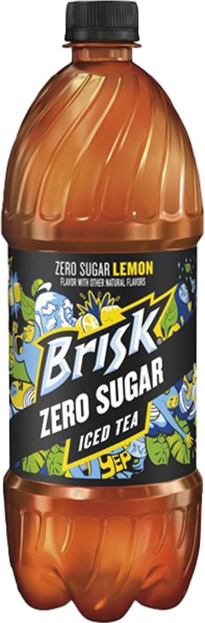 Brisk Lemon Iced Tea, 12 fl oz - Pay Less Super Markets