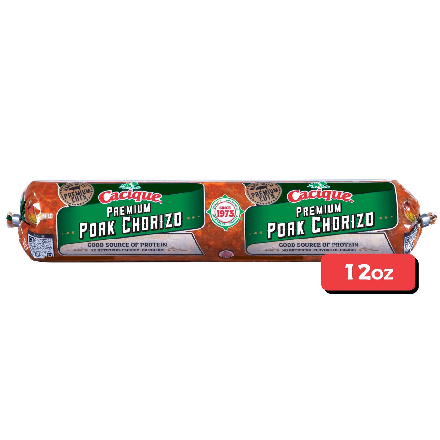 Cacique Premium Pork Chorizo Sausage; image 1 of 8