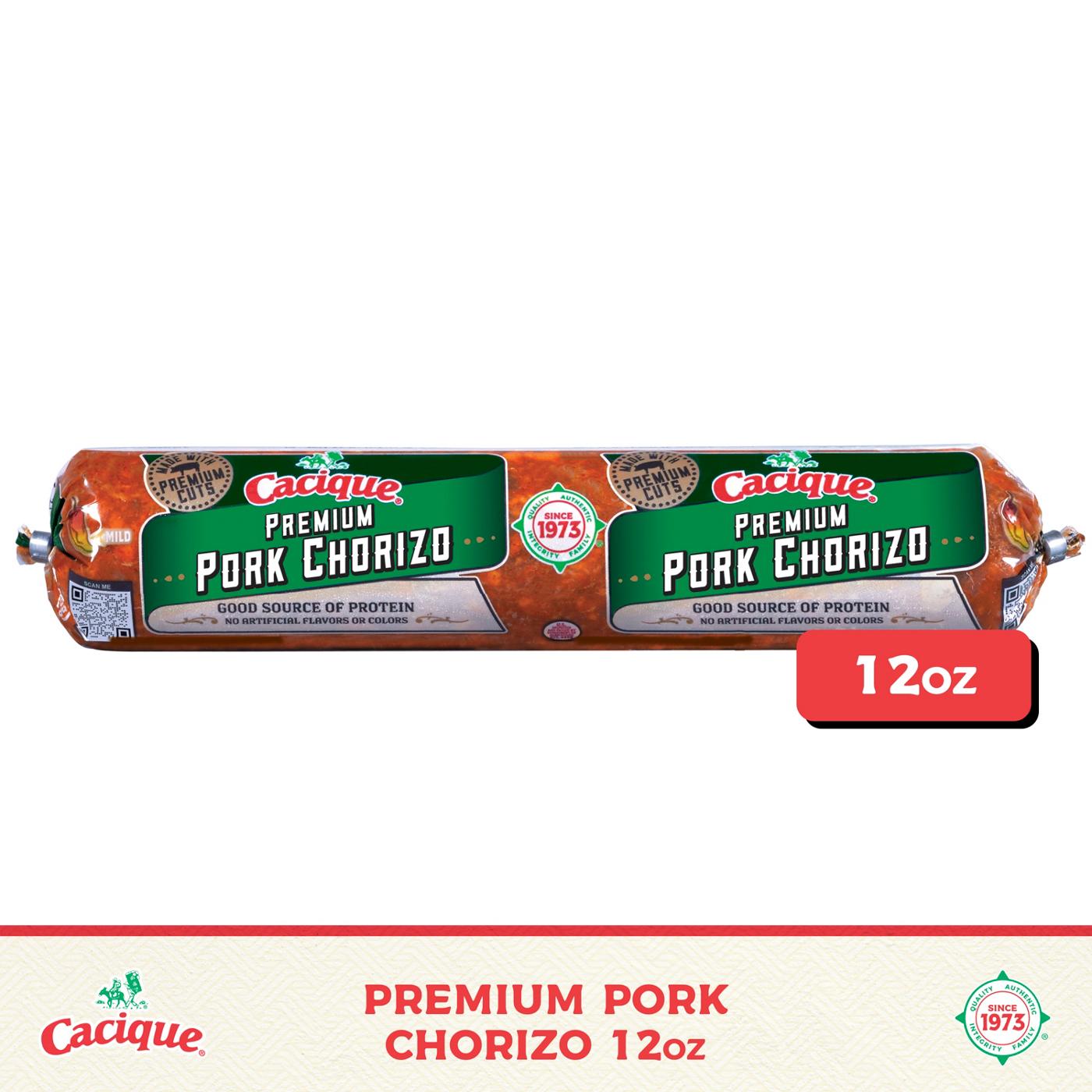 Cacique Premium Pork Chorizo Sausage; image 7 of 8