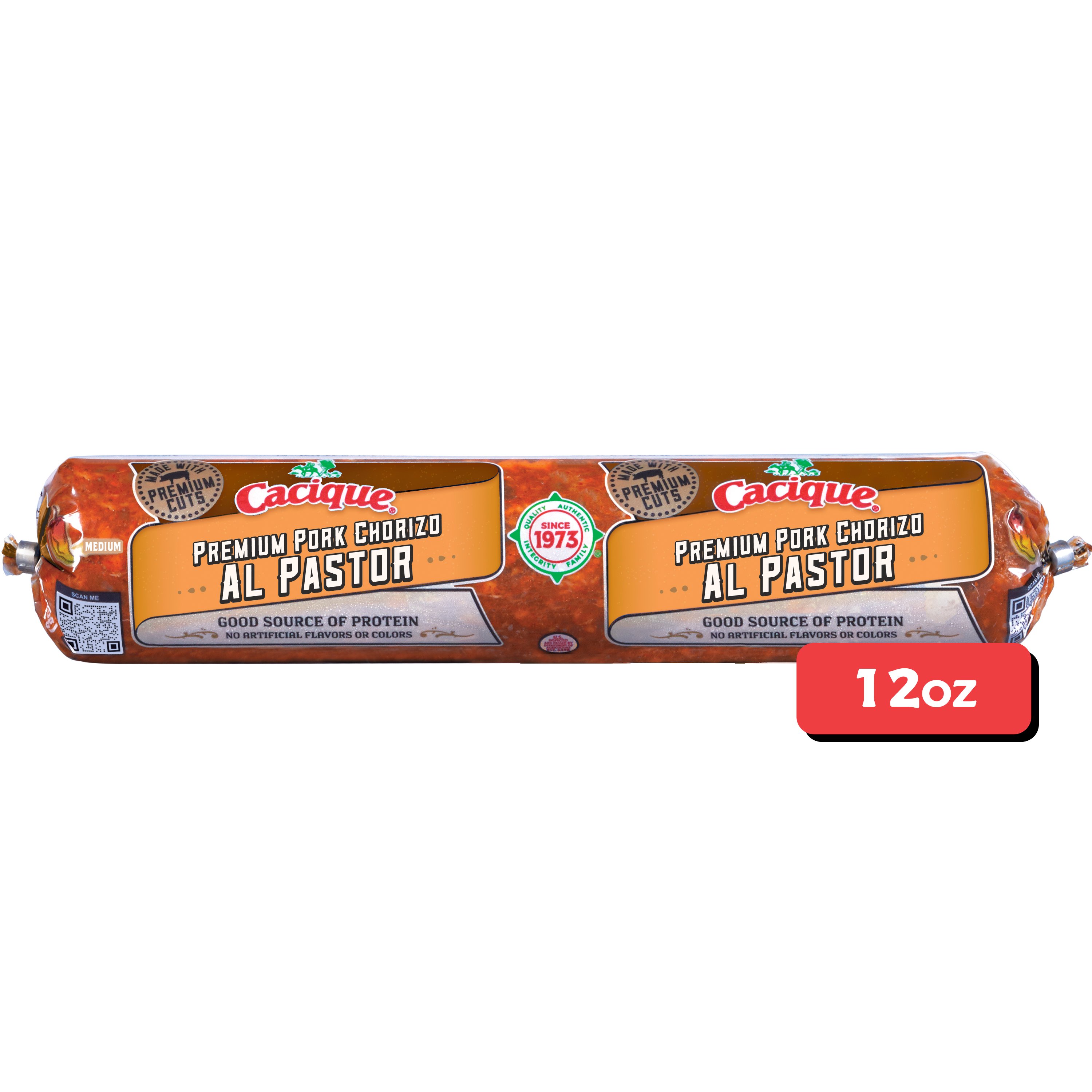 Cacique Premium Pork Al Pastor Chorizo Shop Meat at HEB