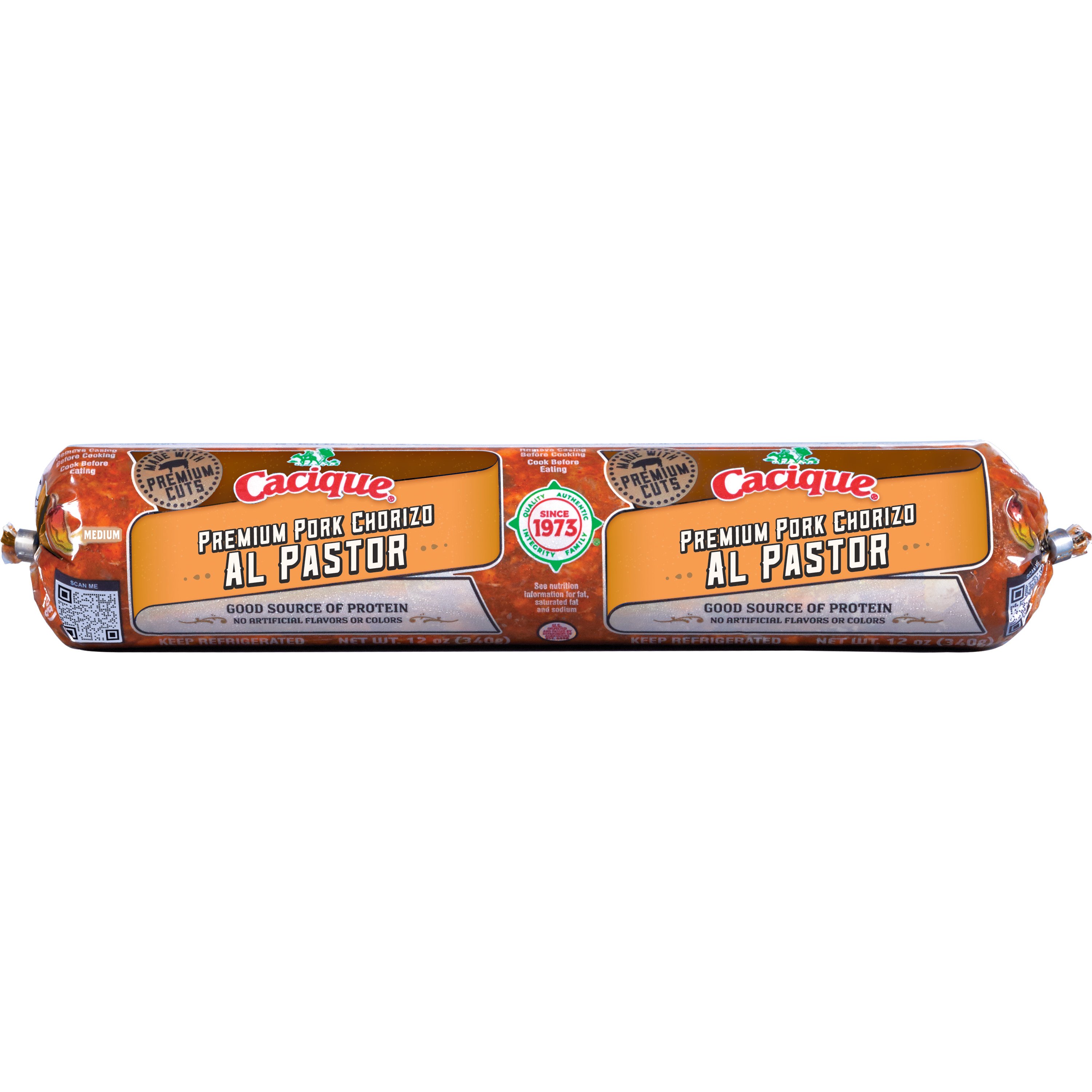 Cacique Premium Pork Chorizo Sausage Shop Sausage at HEB