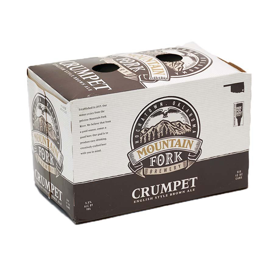 Mountain Fork Brewery Crumpet English Brown Ale 12 oz Cans Shop Beer