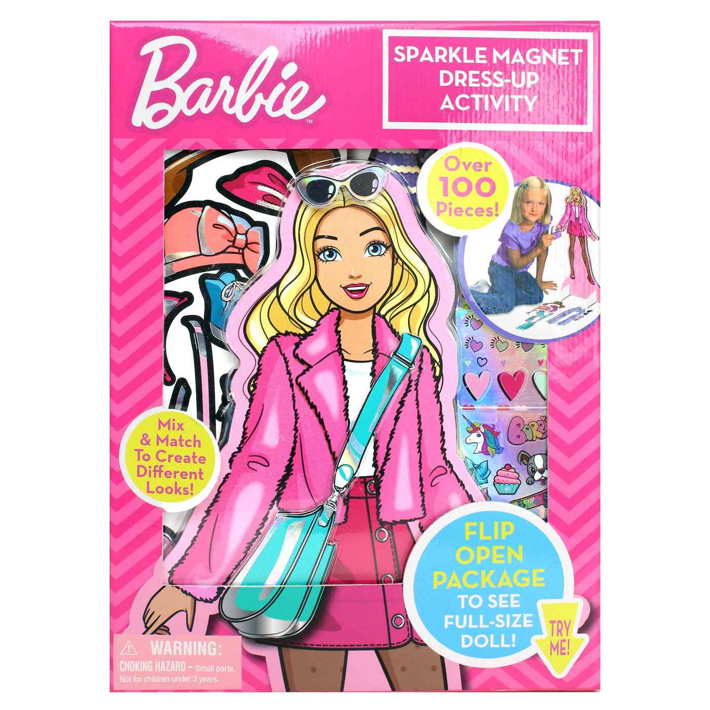 Tara Toy Barbie Super Sparkle DressUp Activity Shop Action figures & dolls at HEB