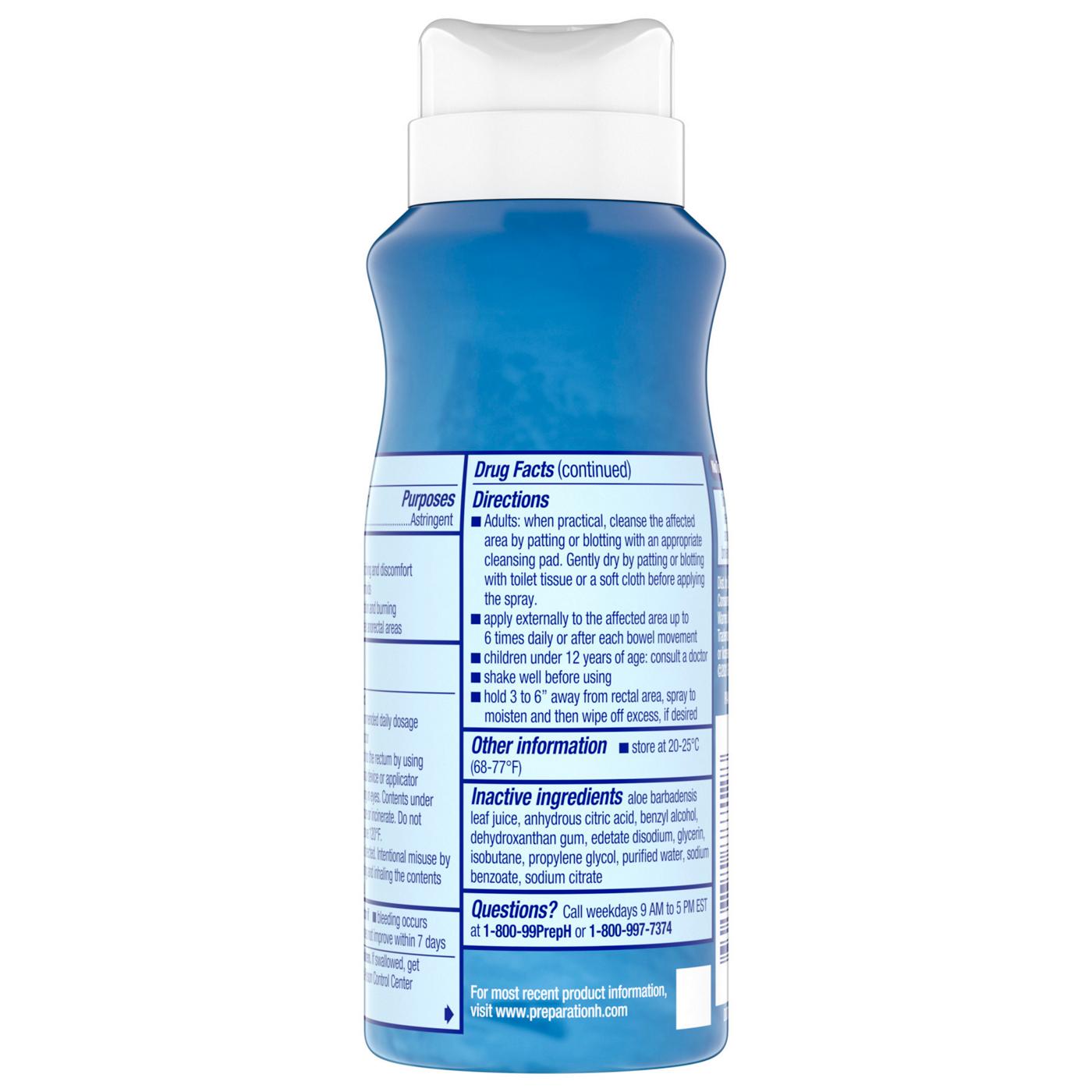 Preparation H Soothing Relief Cooling Spray - Shop Hemorrhoid at H-E-B