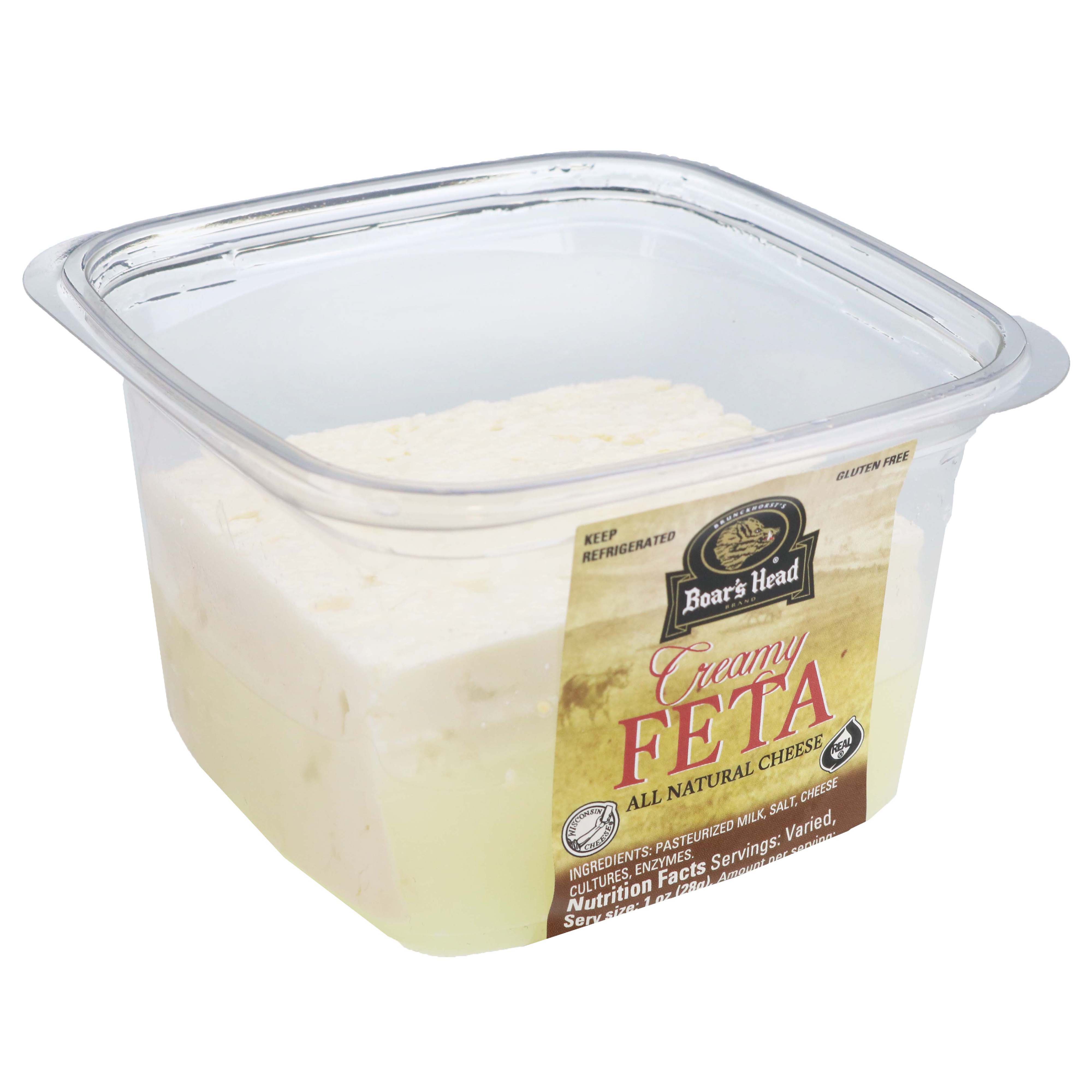 Boar's Head Creamy Feta Cut Cheese Shop Cheese at HEB