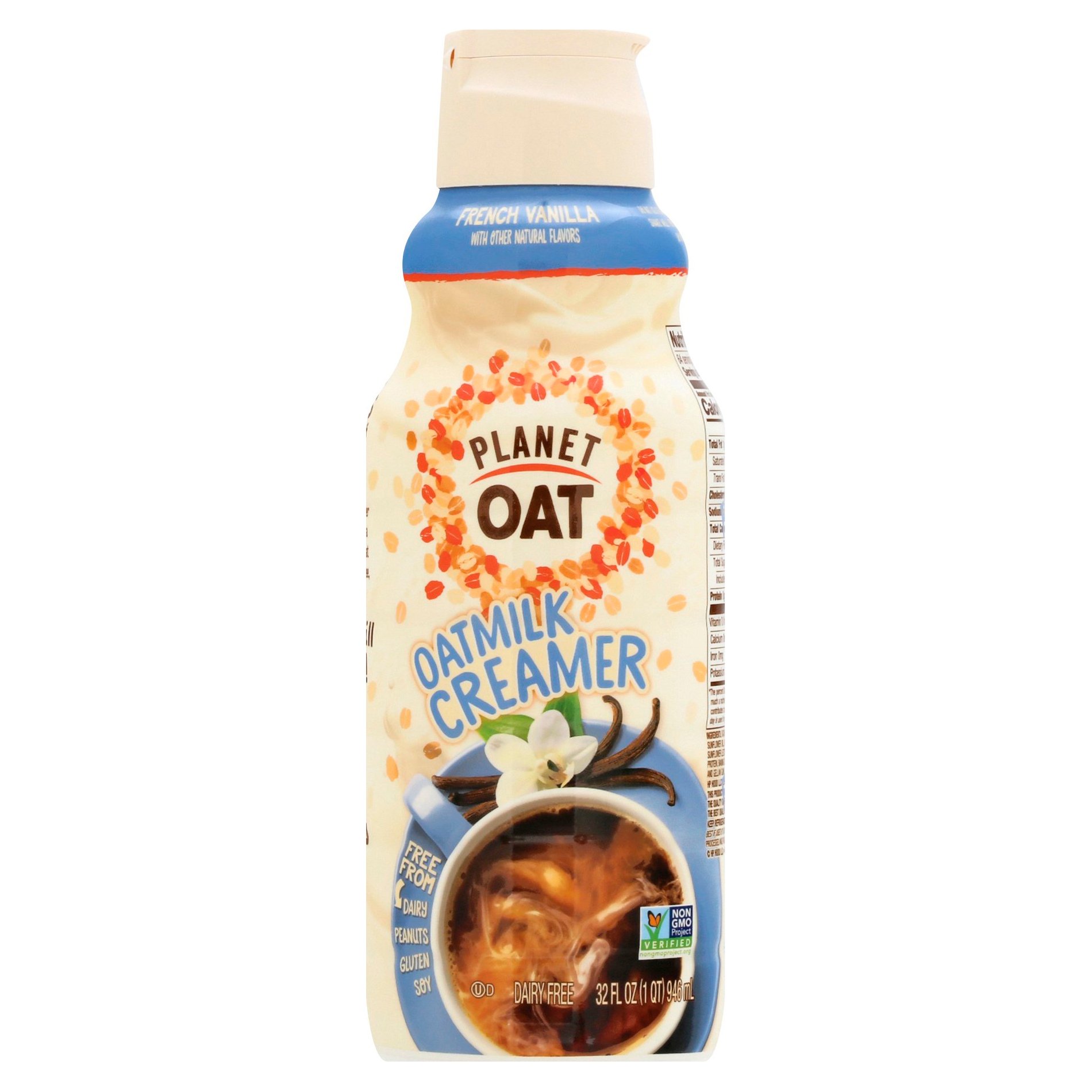 Oat French Vanilla Oat Milk Liquid Coffee Creamer Shop Coffee creamer at HEB