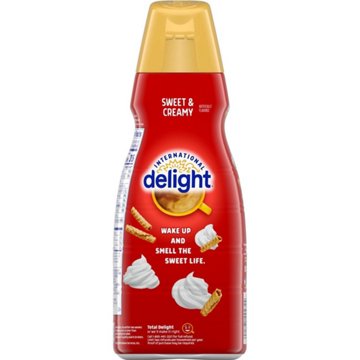 International Delight Liquid Coffee Creamer - Sweet & Creamy, 32 oz