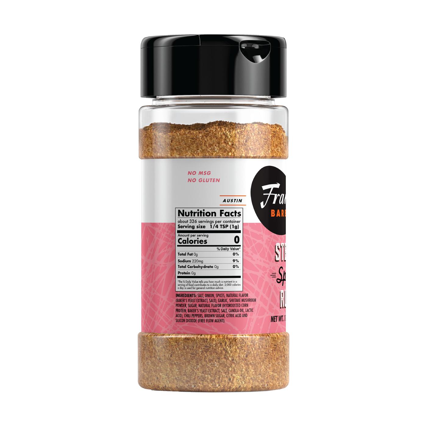 Franklin Barbecue Steak Spice Rub; image 3 of 3