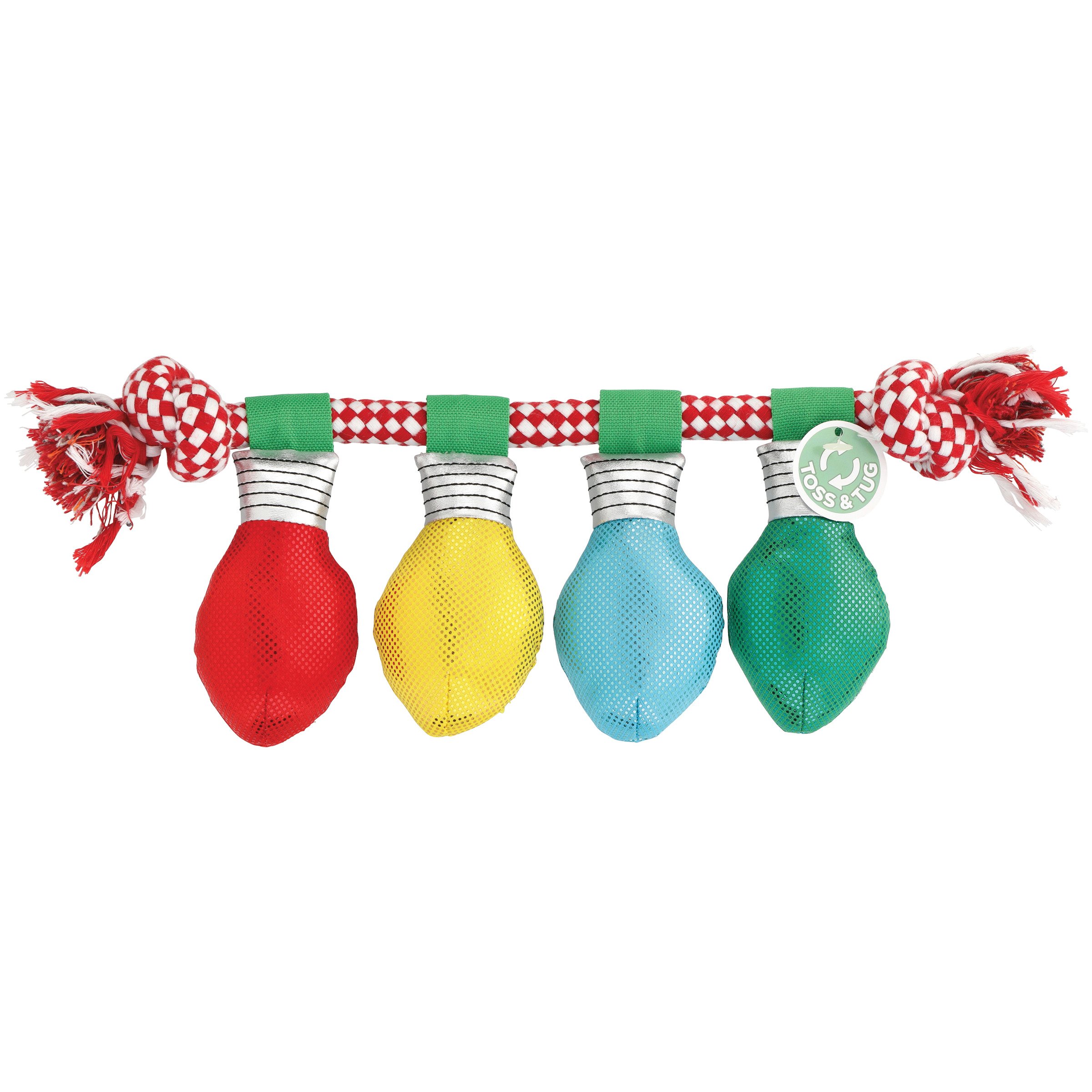 Christmas light outlet dog toy