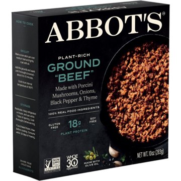 Abbot's Butcher  Plant-Based Ground Beef, 10 oz