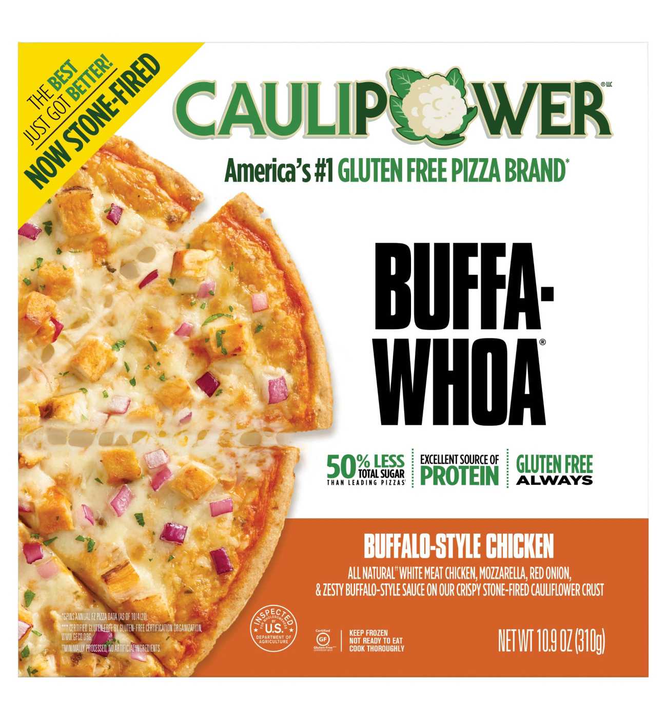 Caulipower Cauliflower Crust Frozen Pizza - Buffalo Style Chicken; image 1 of 2