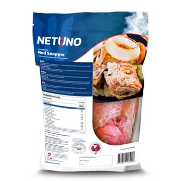 Netuno Frozen Whole Caribbean Red Snapper, 32 oz