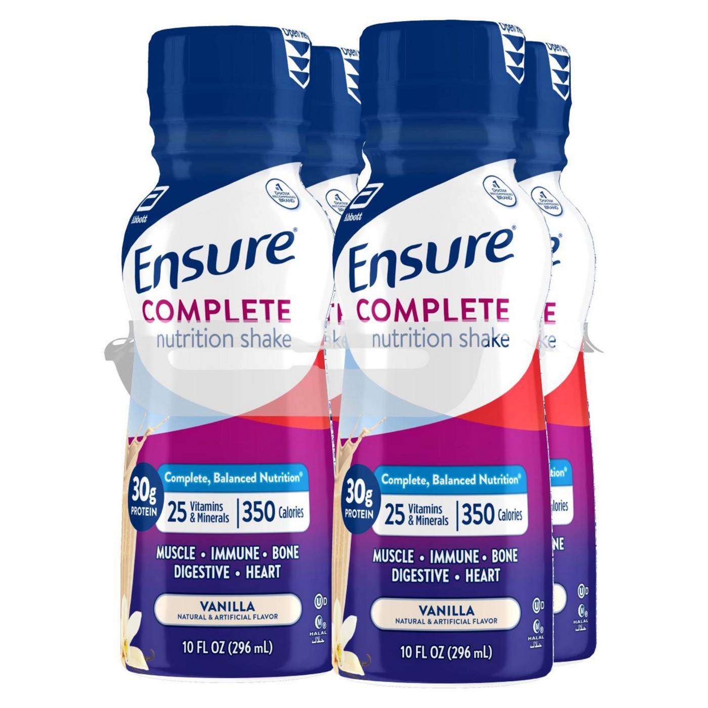 Ensure Complete Nutrition Shakes - Vanilla, 4 pk; image 4 of 12