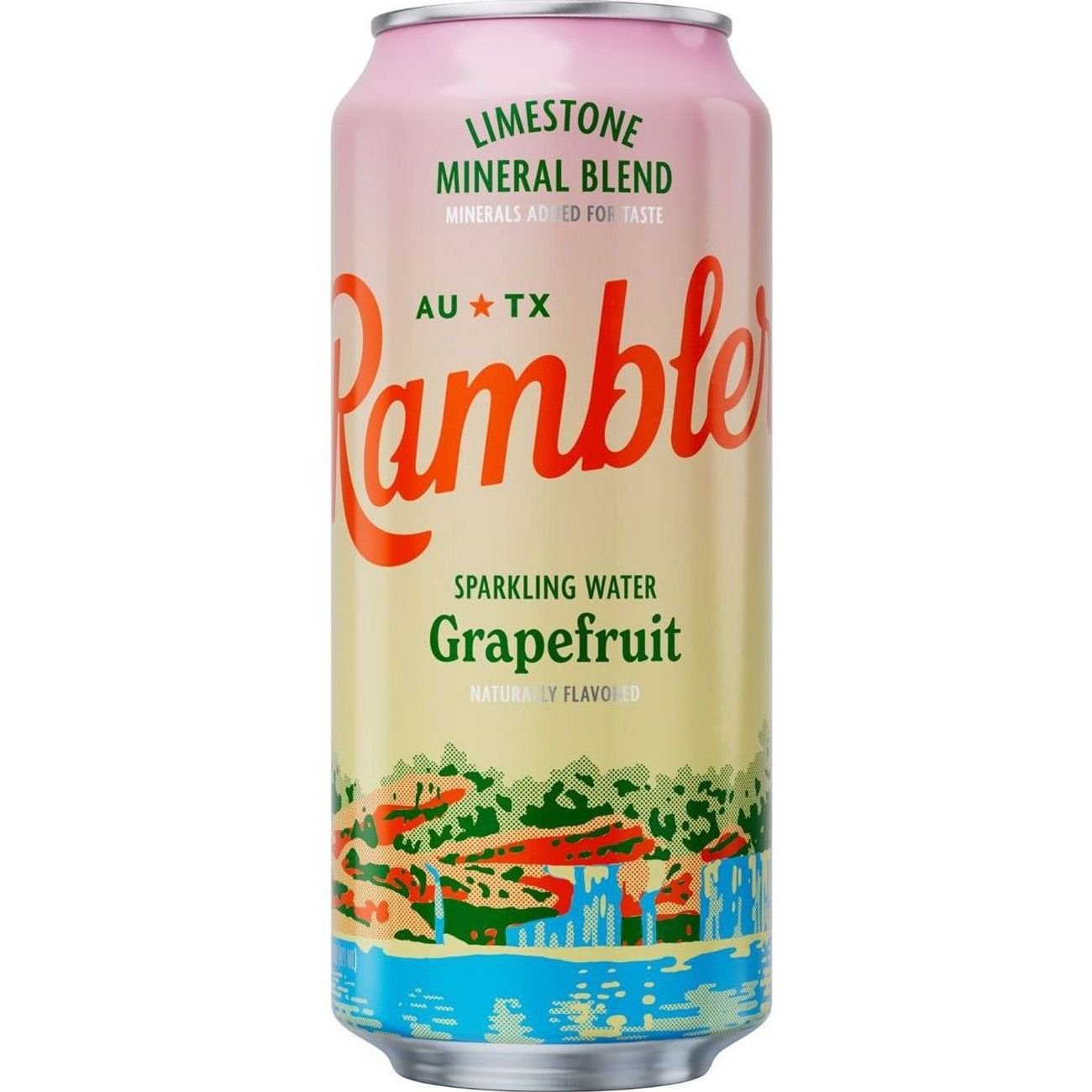 Rambler Grapefruit Sparkling Water, 16 oz