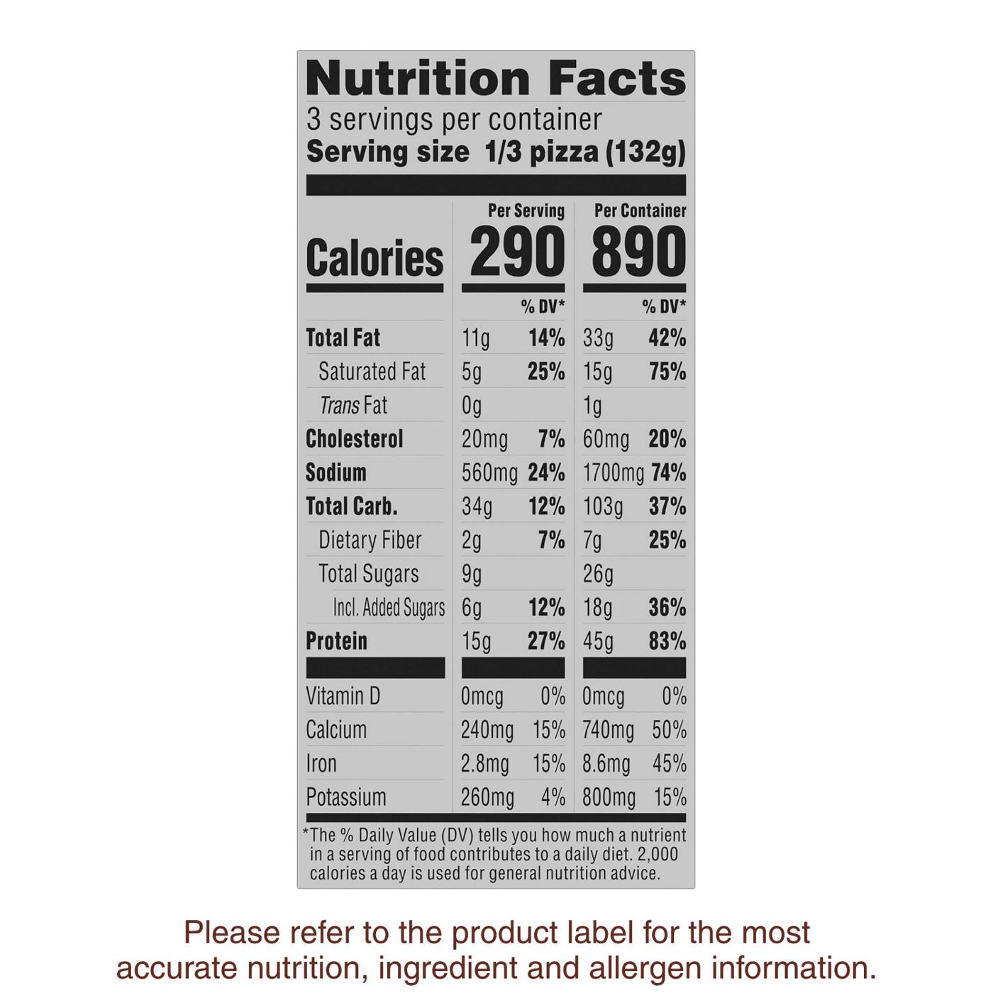 California Pizza Kitchen BBQ Recipe Mindful Chik'n Crispy Thin Crust Pizza; image 5 of 7