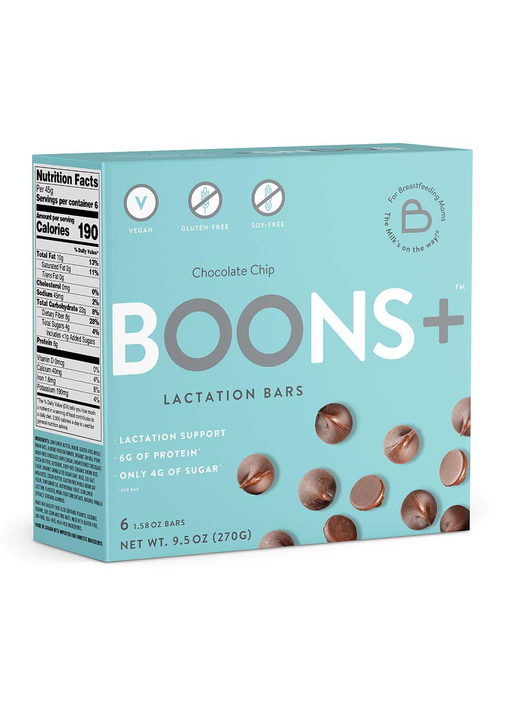 Boons + Lactation Bars Chocolate Chip; image 1 of 3