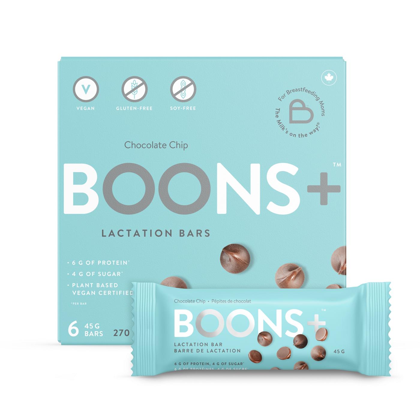 Boons + Lactation Bars Chocolate Chip; image 3 of 3